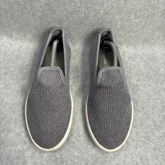 Allbirds Womens Tree Loungers Size 6 Grey Slip On Wool Comfort Casual Flat Shoes - Picture 3 of 9